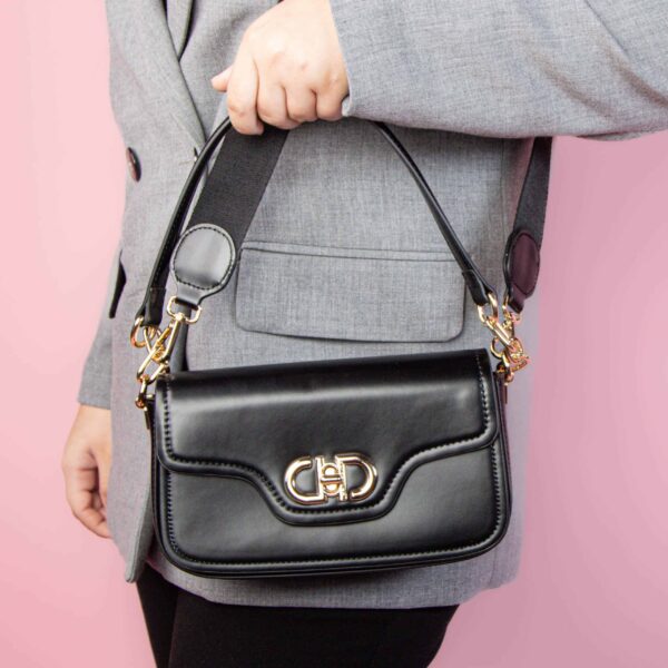 Roisin – Sac à main en Noir.