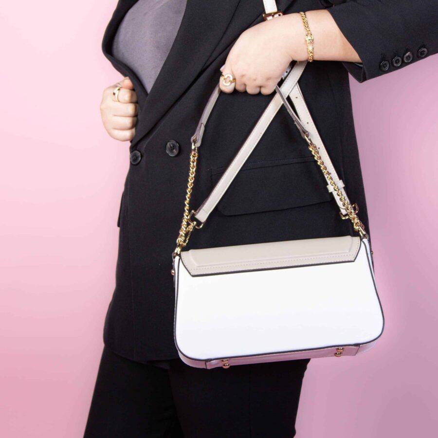 Solaya – Sac à main en Blanc.