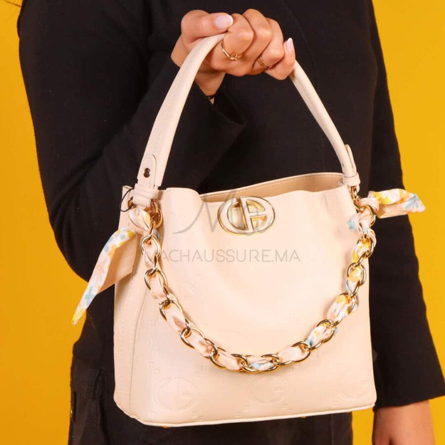 Evasion – Sac à main en Beige.