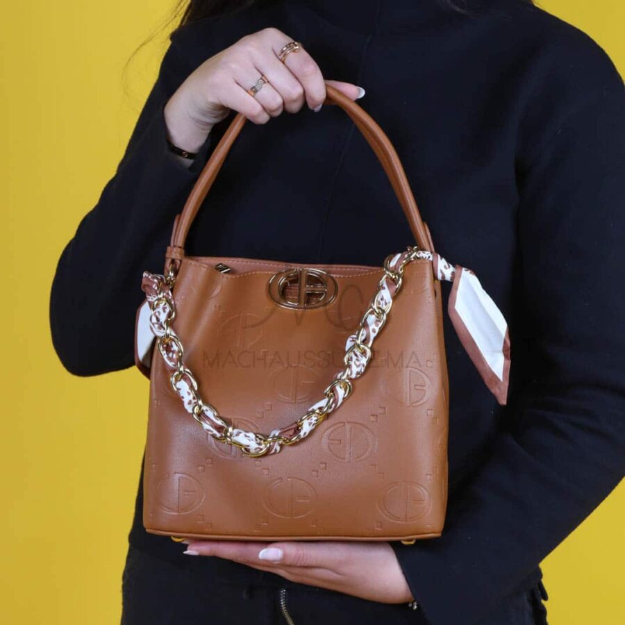 Evasion – Sac à main en Marron.