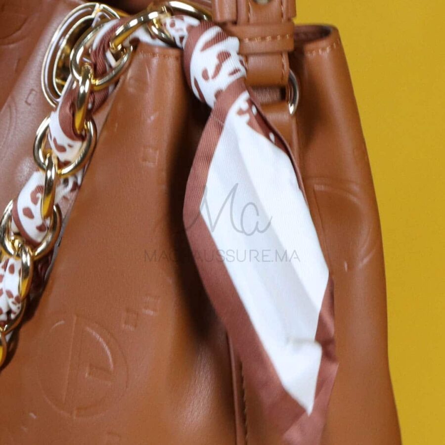 Evasion – Sac à main en Marron.