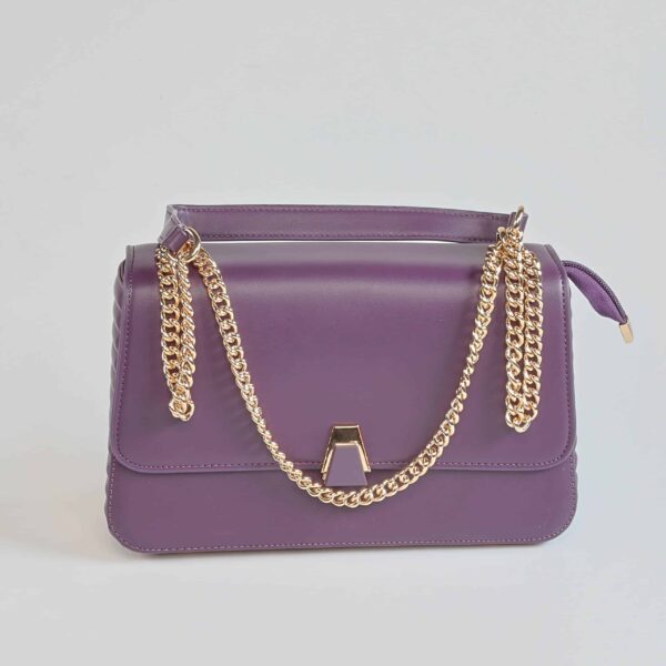 Stylia – Sac à main en Mauve.