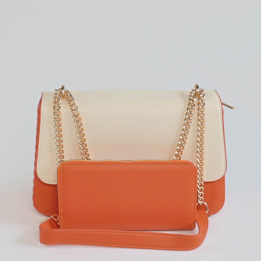 Stylia – Sac à main en Orange.