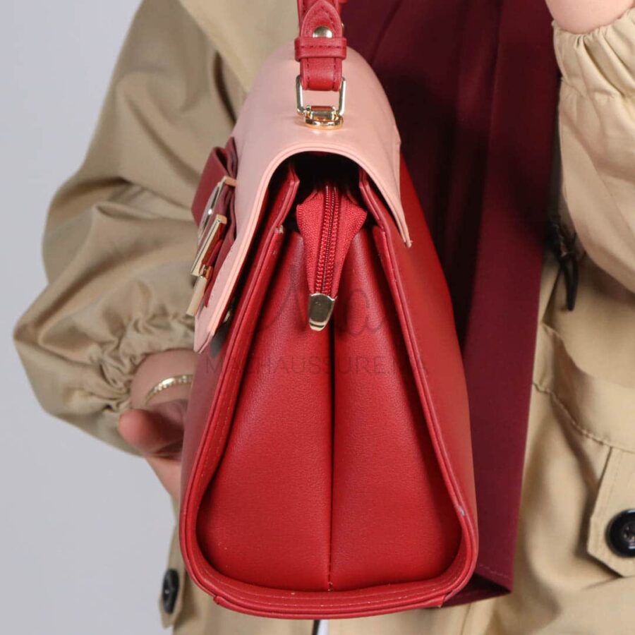 Pulse– Sac à main en Rose-Beige.