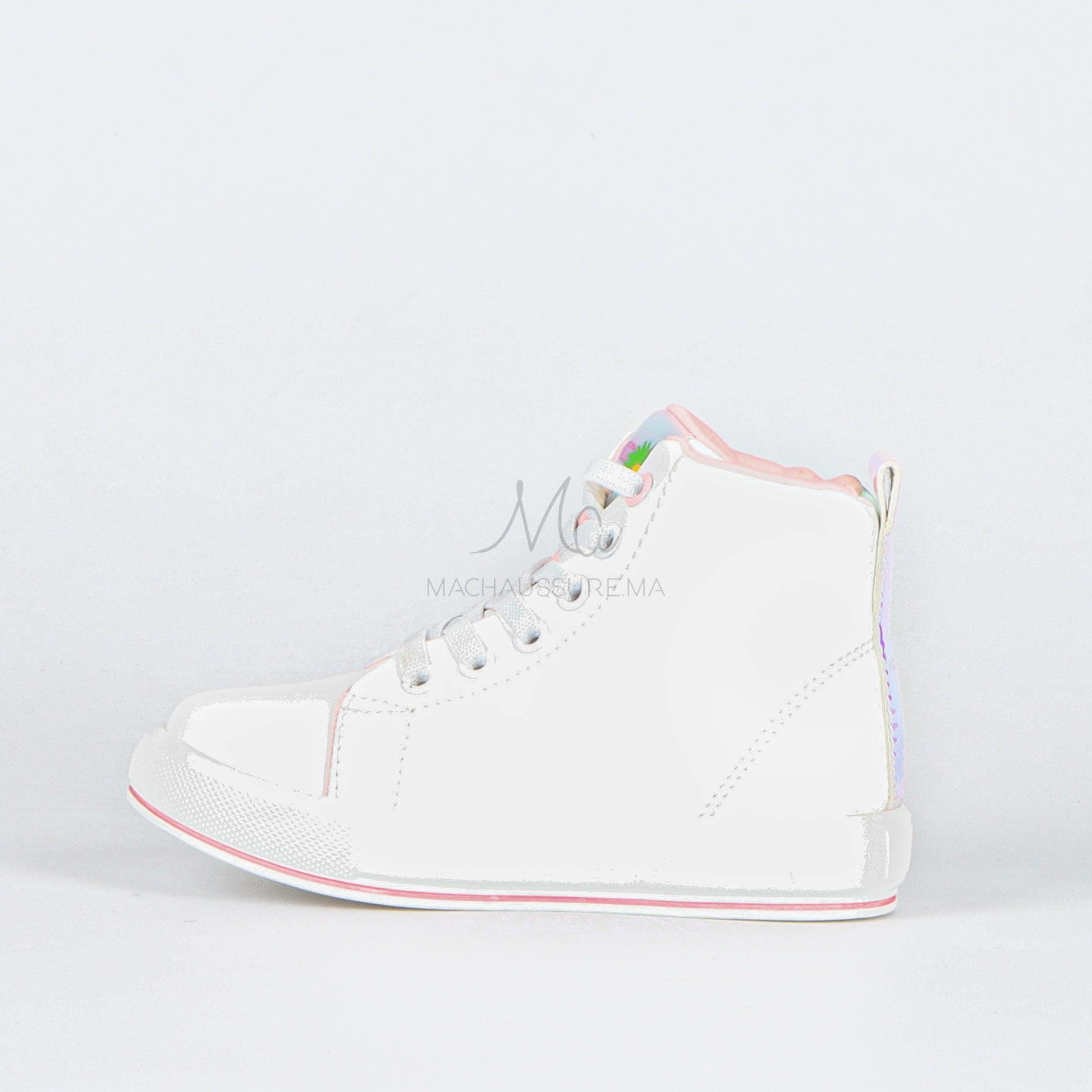 EVER - Baskets fille en Blanc.