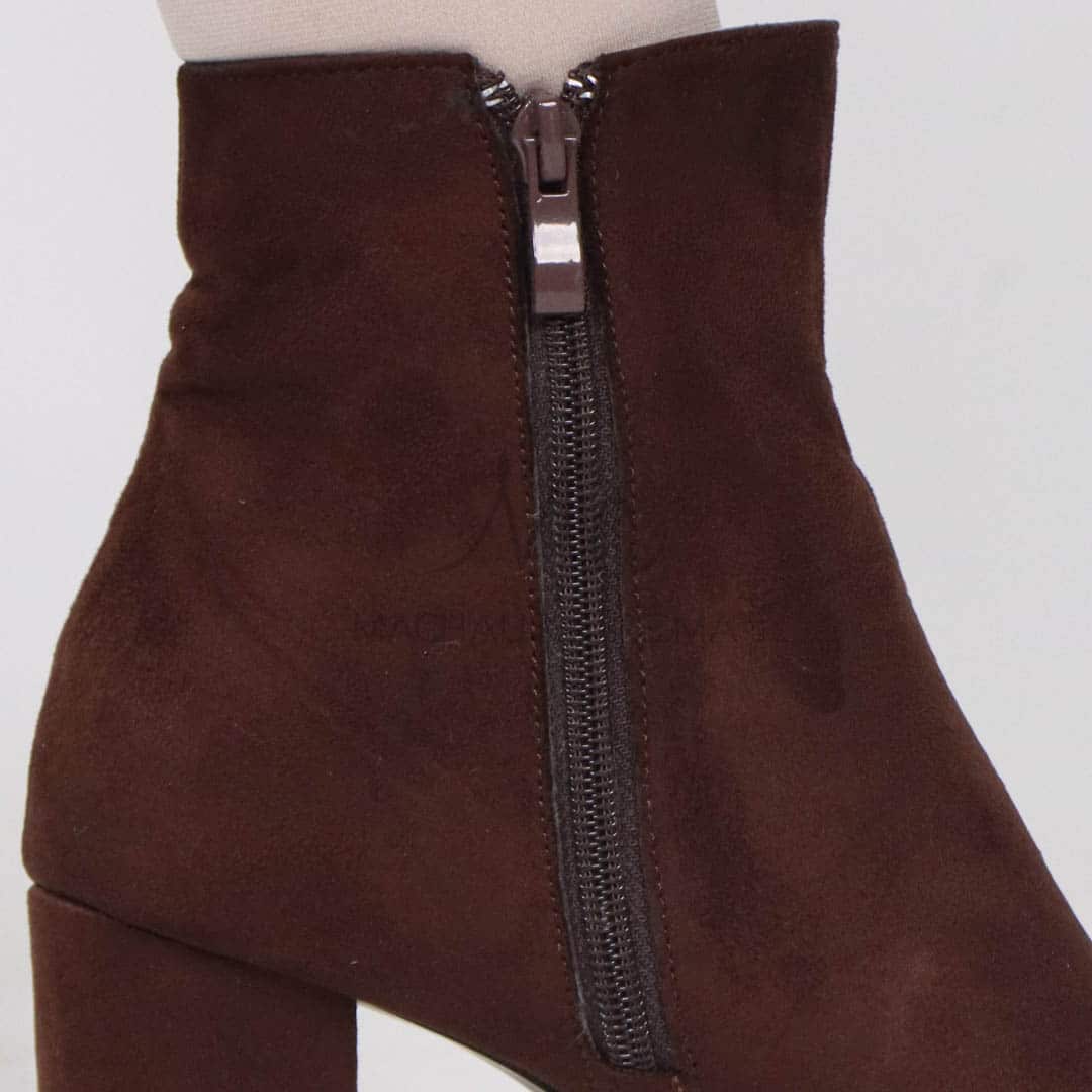 KEYLA - Bottines à talons - Chocolat.