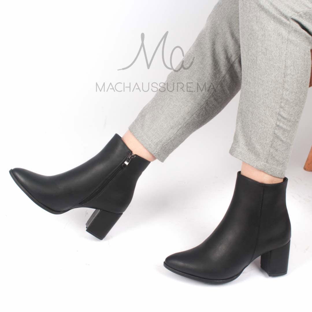 KEYLA - Bottines à talons - Noir.