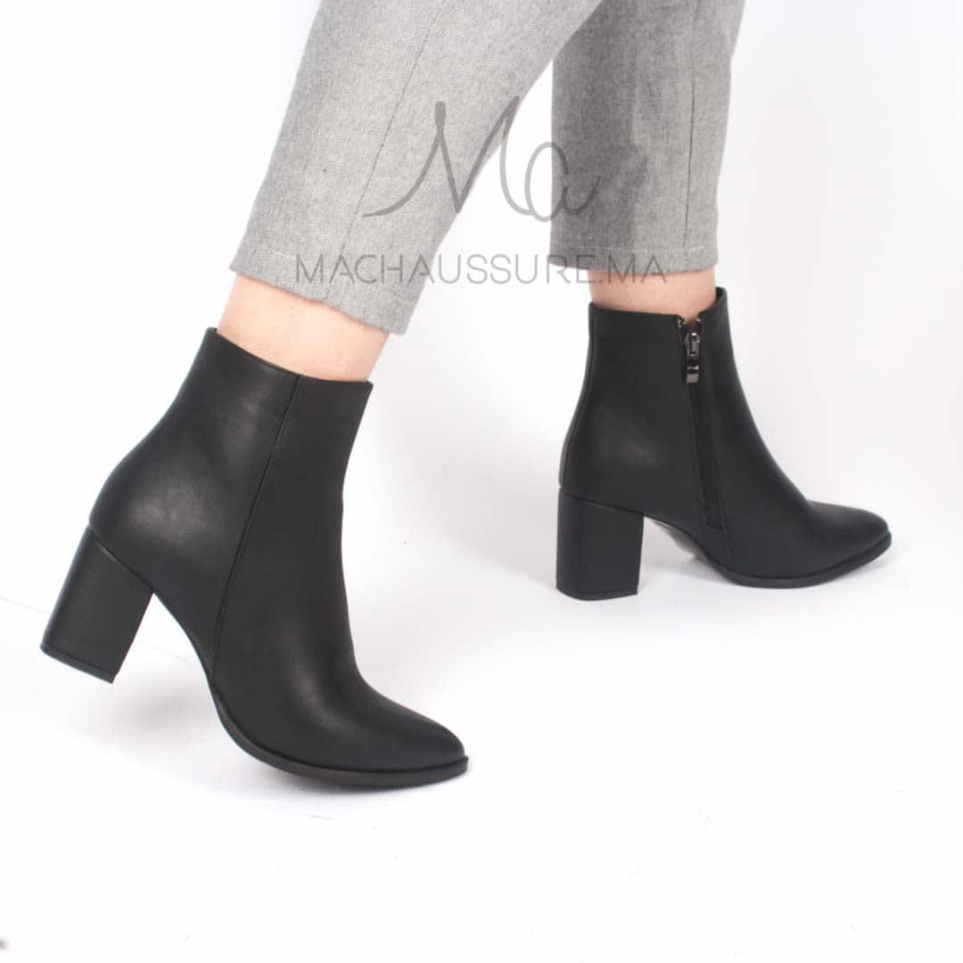 KEYLA - Bottines à talons - Noir.