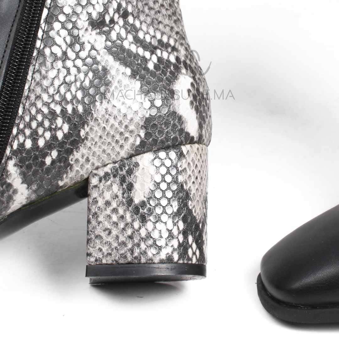 JEFFERY - Bottines à talons - Noir.
