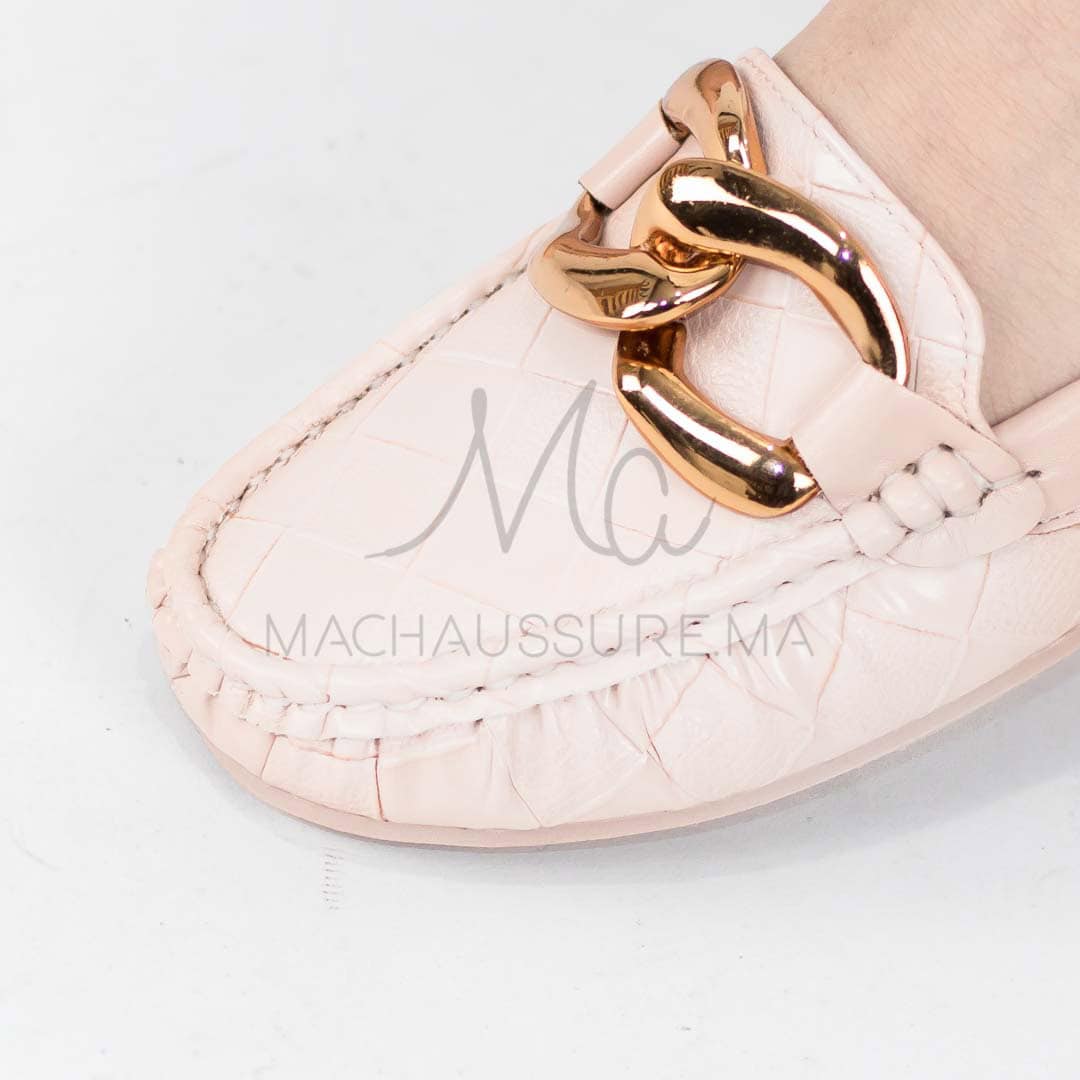 CHANNEL - Mocassins en Beige.