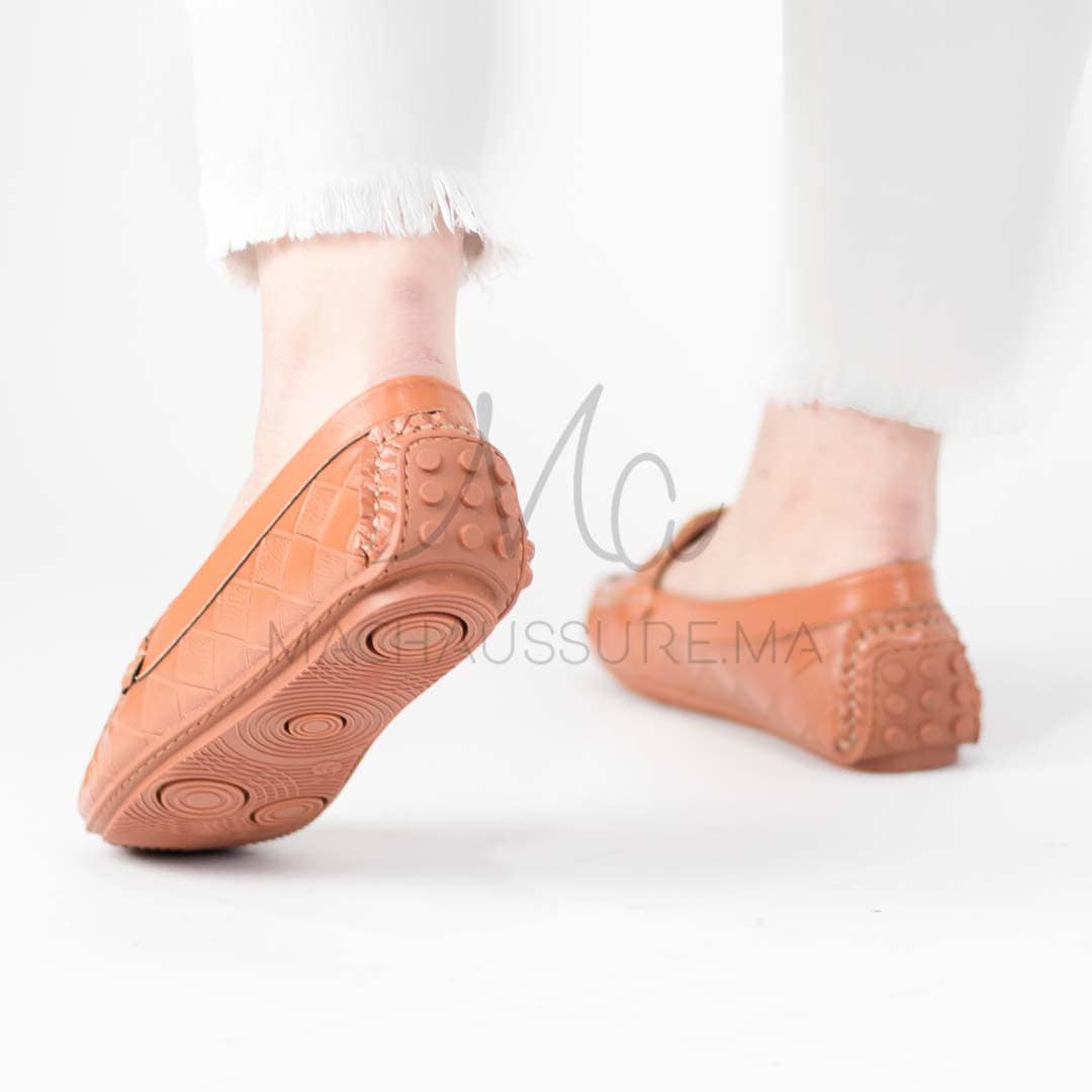 CHANNEL - Mocassins en Tabac.
