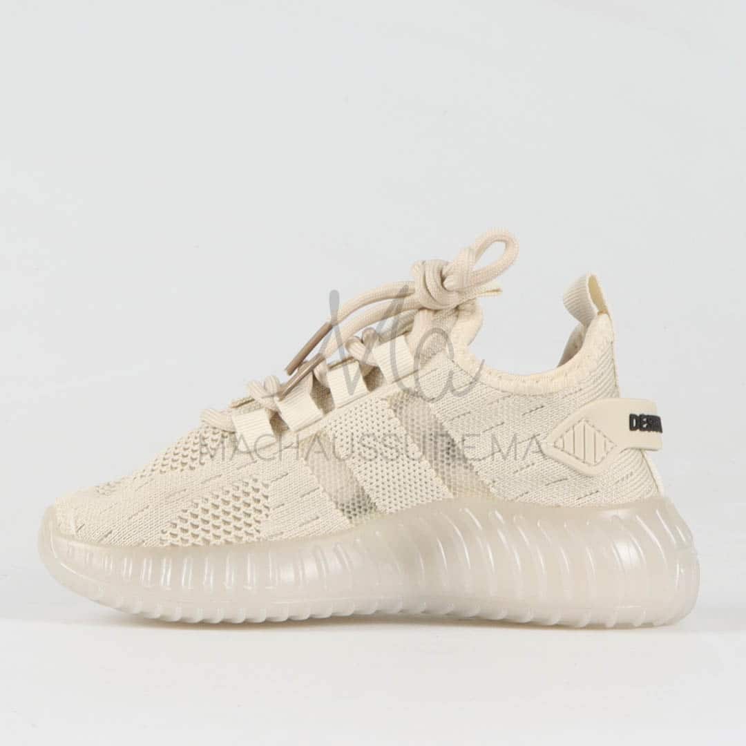 Air – Baskets respirantes pour enfant en Beige.