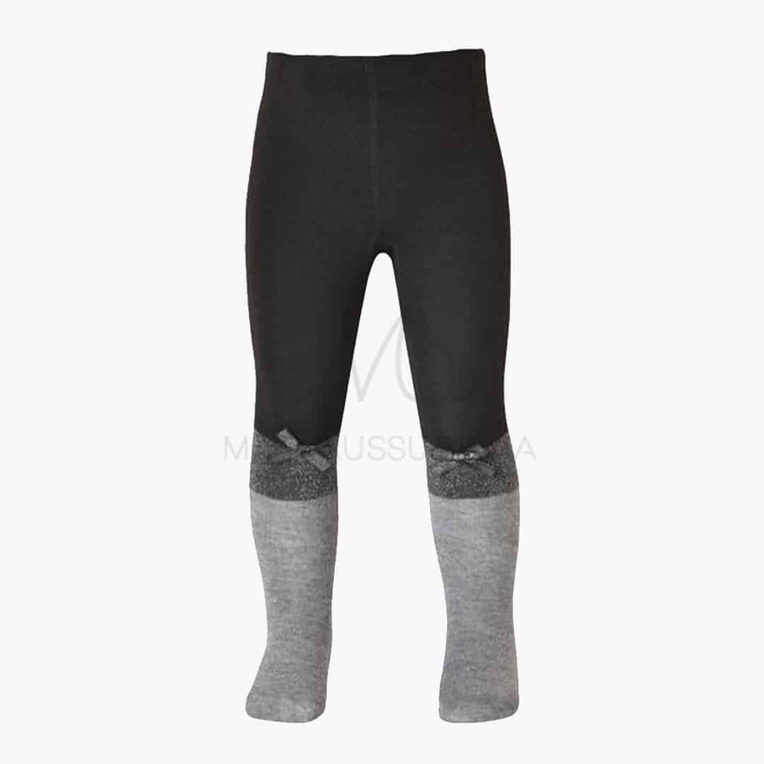 Collants pour bébé en coton en Noir.
