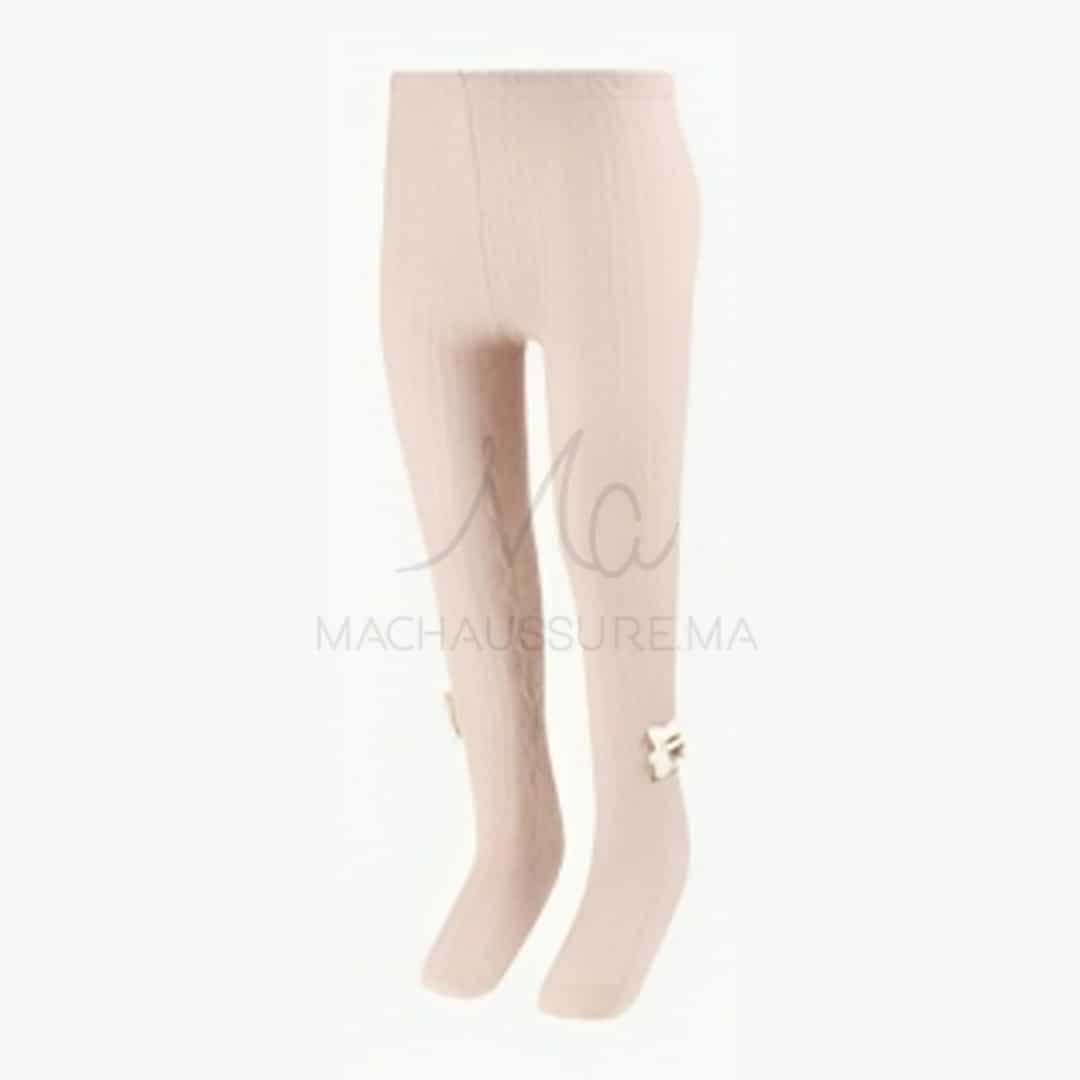 Collants pour bébé en coton en Beige.