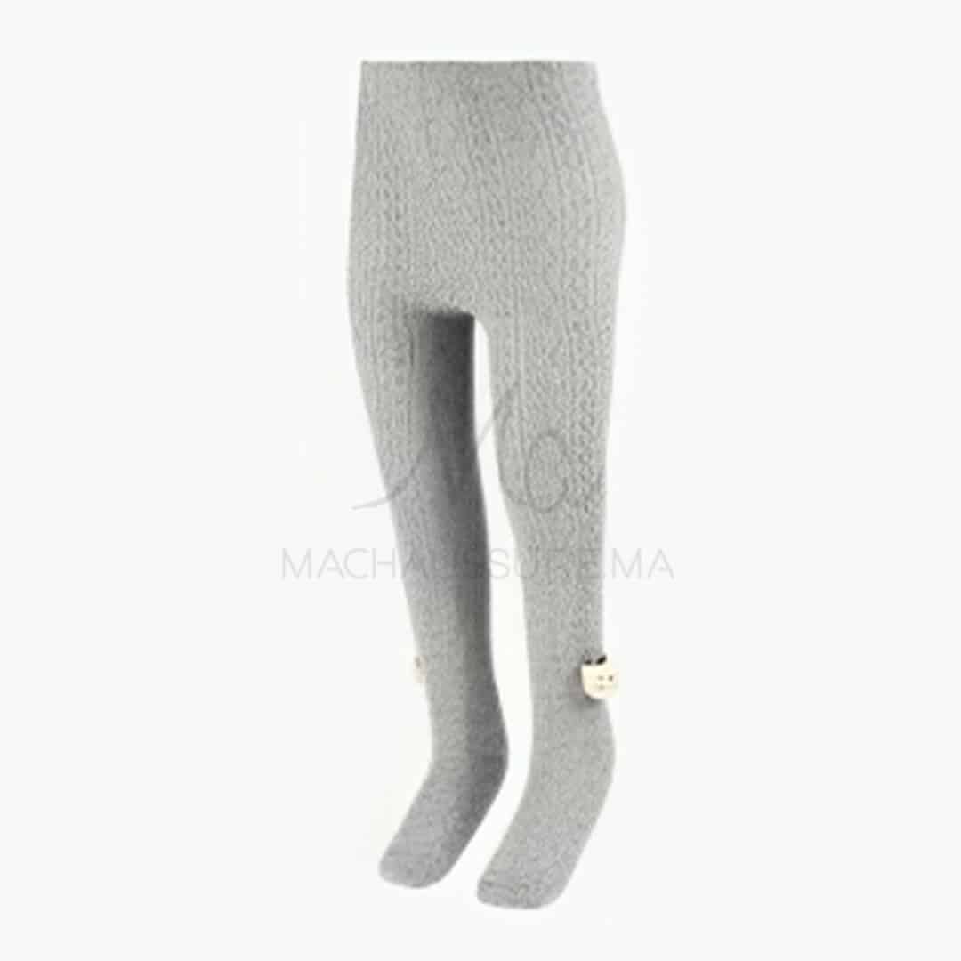 Collants pour bébé en coton en Gris.