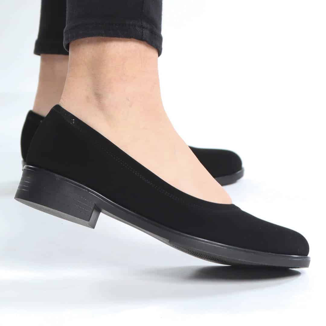 Manon - Mocassins Femmes en Noir.