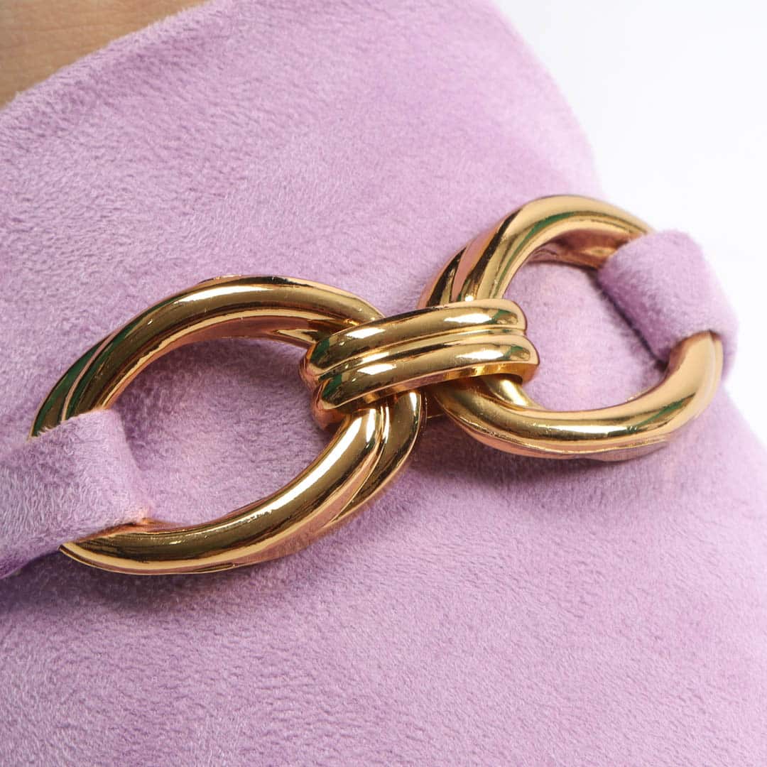 ANJAZ – Mules Femmes en Mauve.