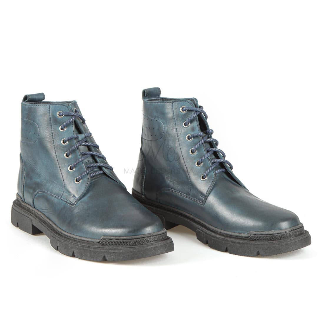 Audrey - Bottines en Bleu.