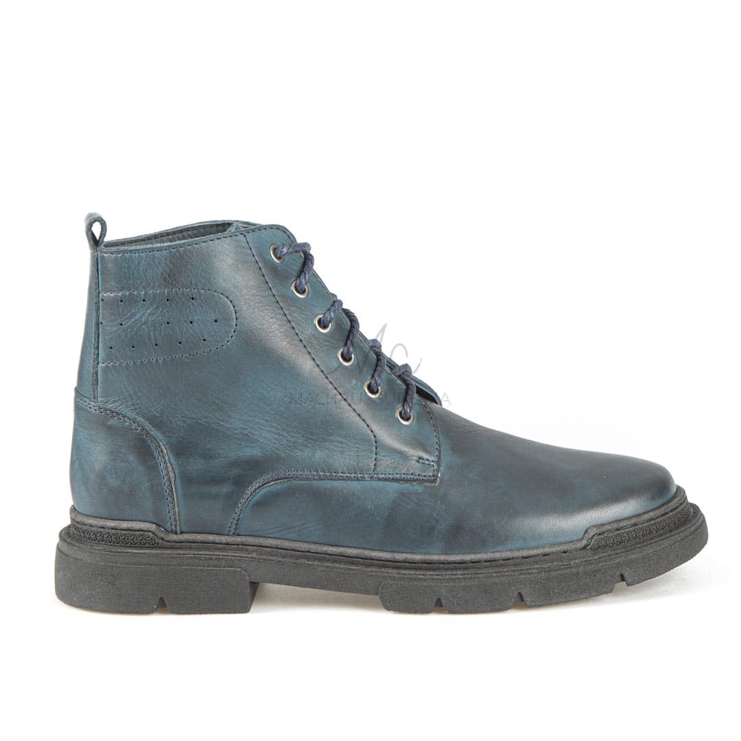 Audrey - Bottines en Bleu.