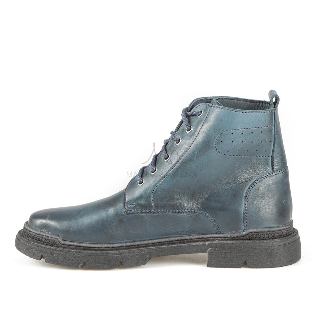 Audrey - Bottines en Bleu.