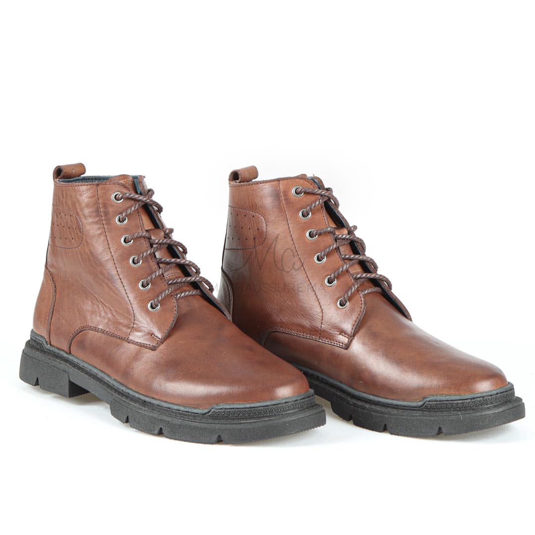 Audrey - Bottines en Marron.
