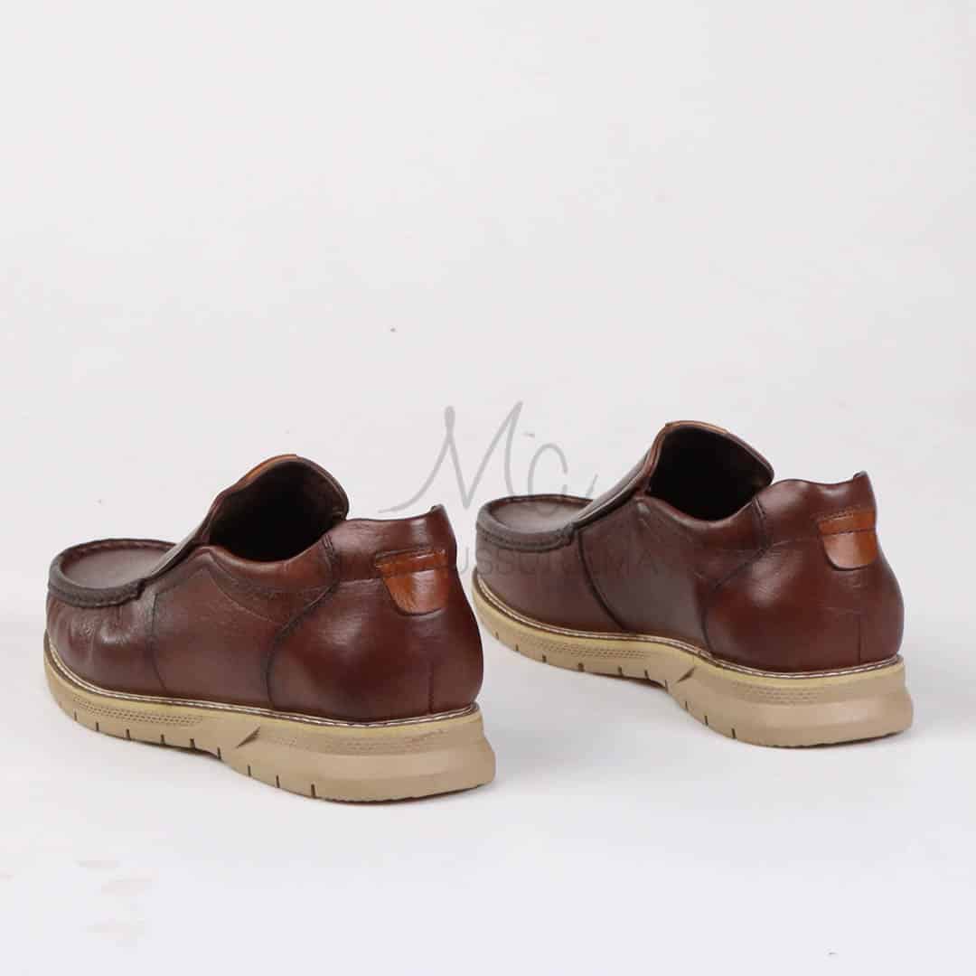 Confort Absolu - Chaussures de ville en cuir Marron.