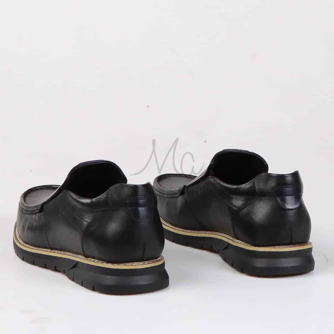 Confort Absolu - Chaussures de ville en cuir Noir.