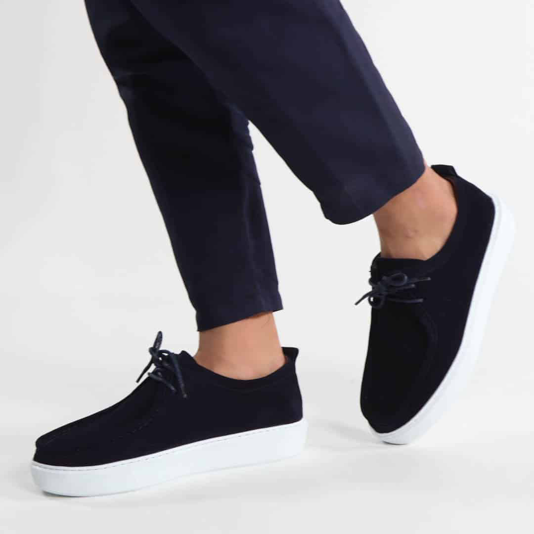 AMER - Chaussures à lacets pour Hommes 100% Cuir.