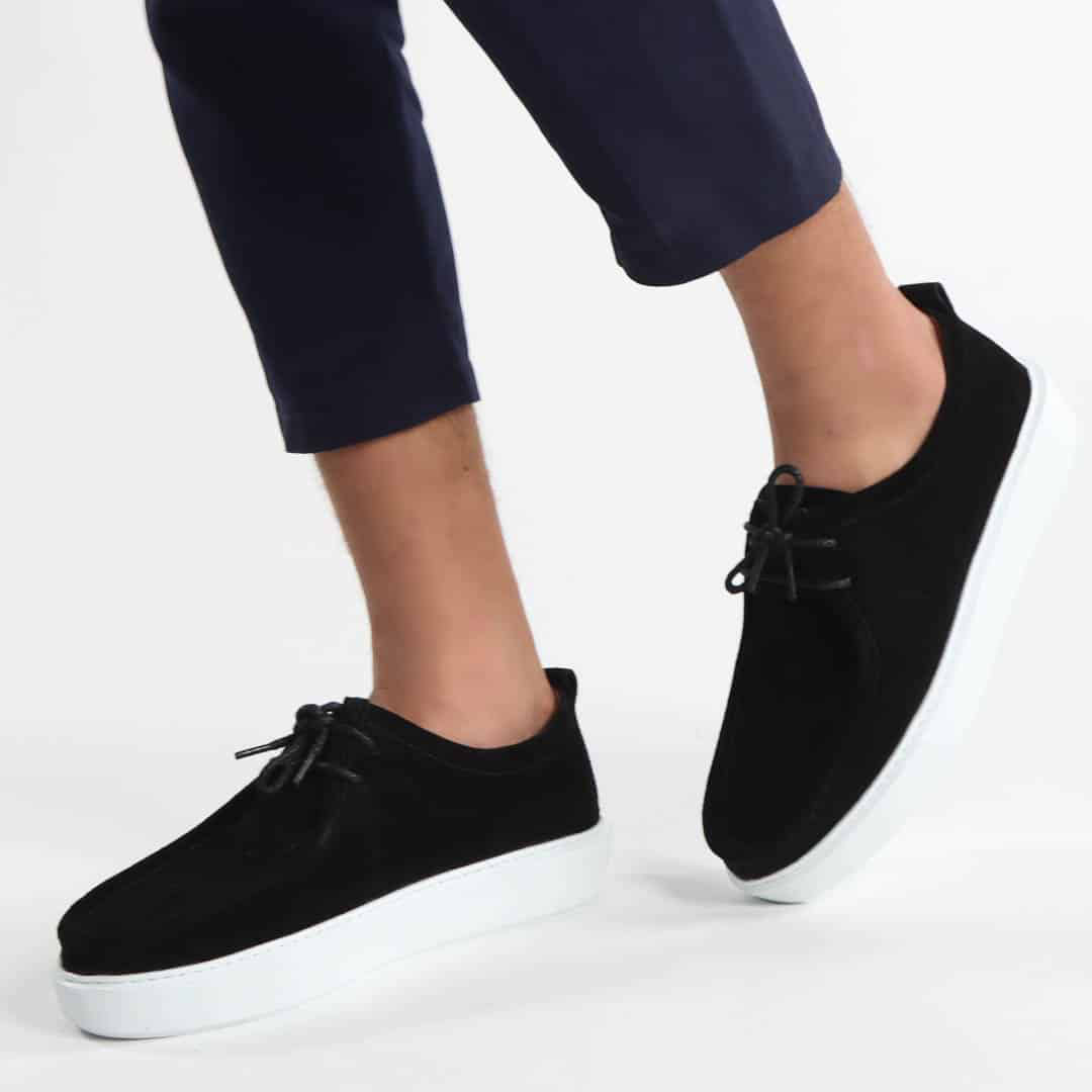 AMER - Chaussures à lacets pour Hommes 100% Cuir.