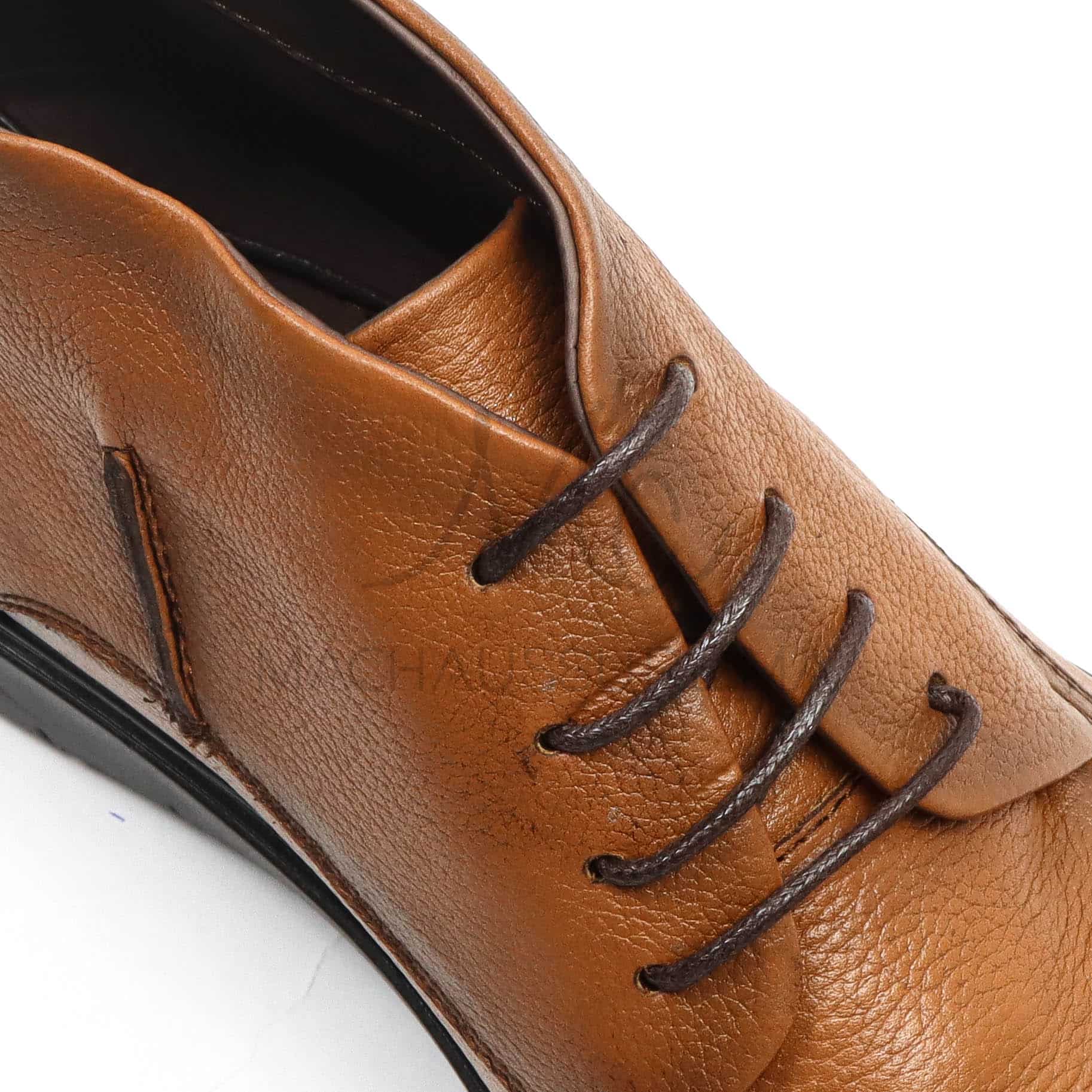 Owen – Boots Hommes en Tabac Clair.