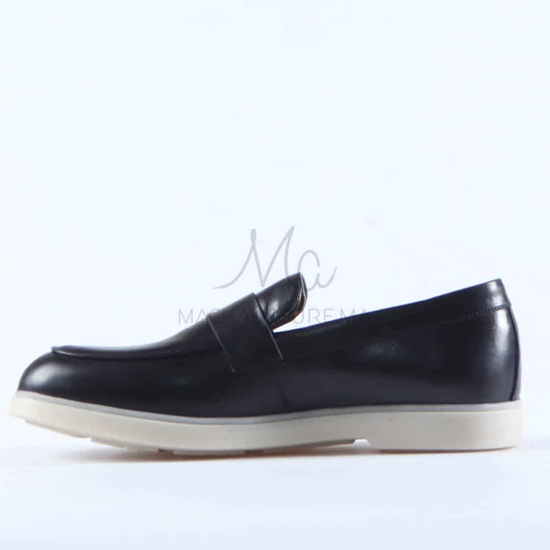 Bruno - Mocassins Hommes en Noir.