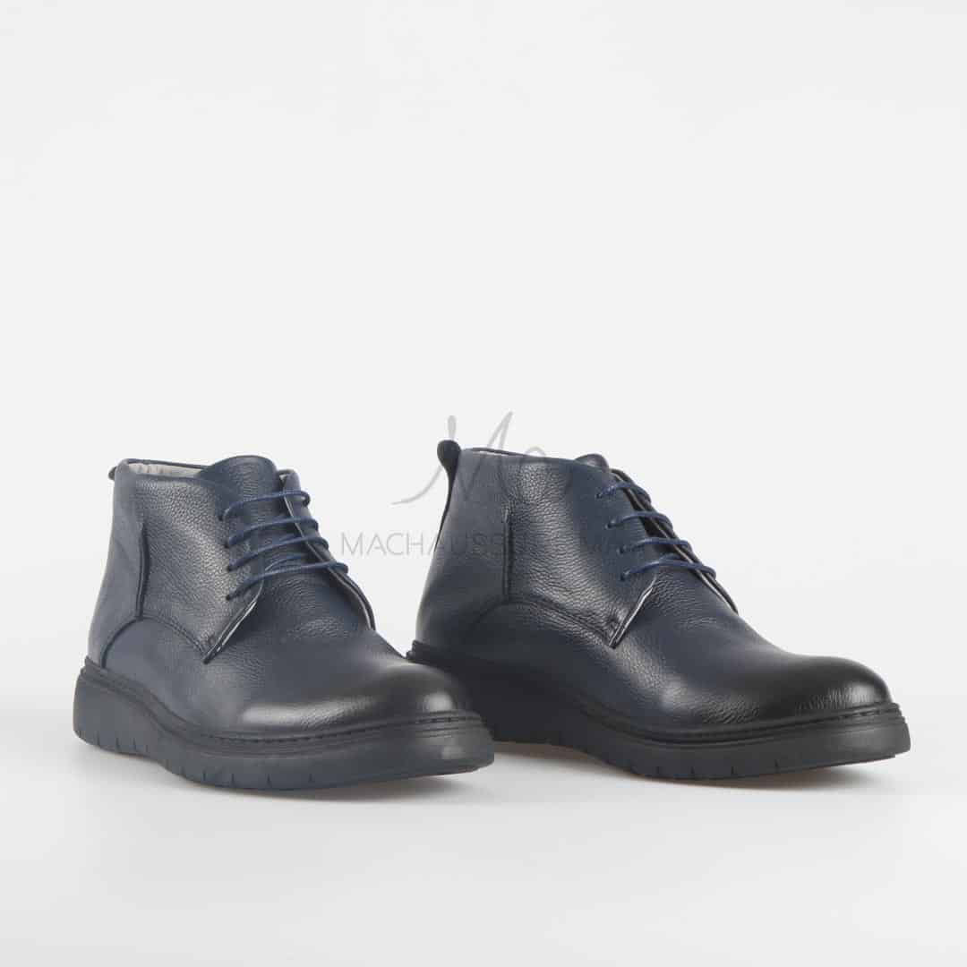 Owen - Boots Hommes en Bleu.
