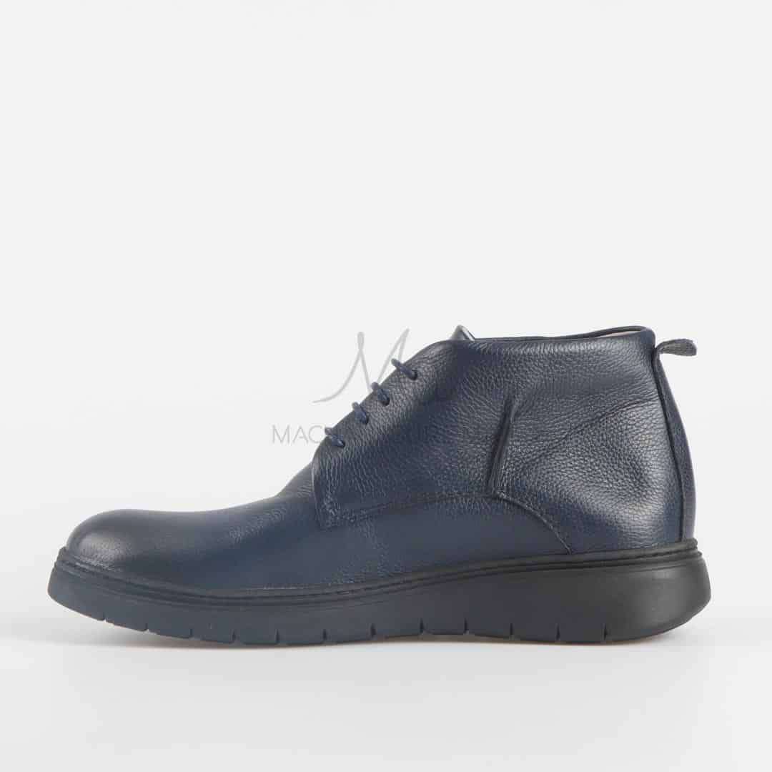 Owen - Boots Hommes en Bleu.