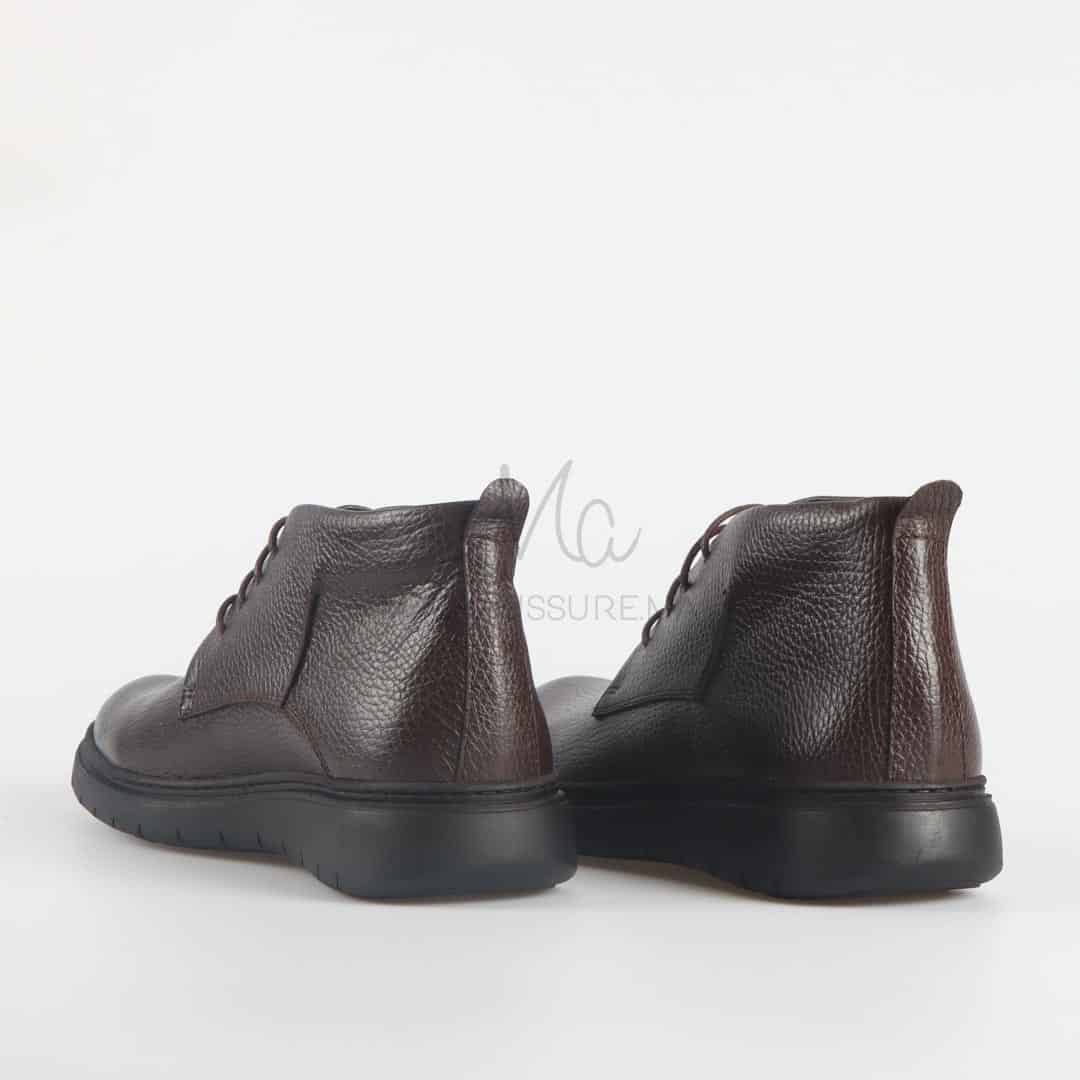 Owen - Boots Hommes en Marron.