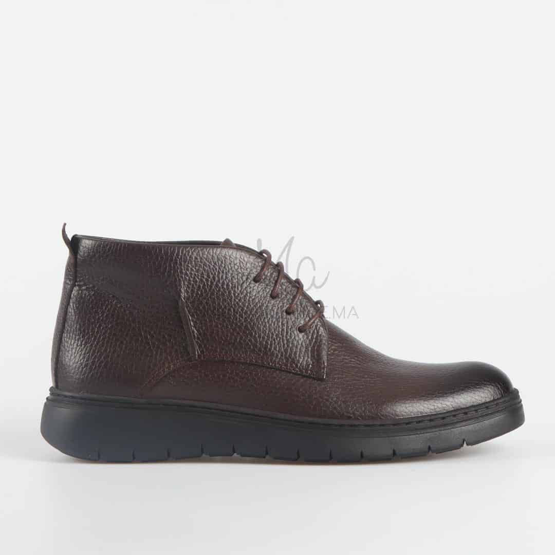 Owen - Boots Hommes en Marron.