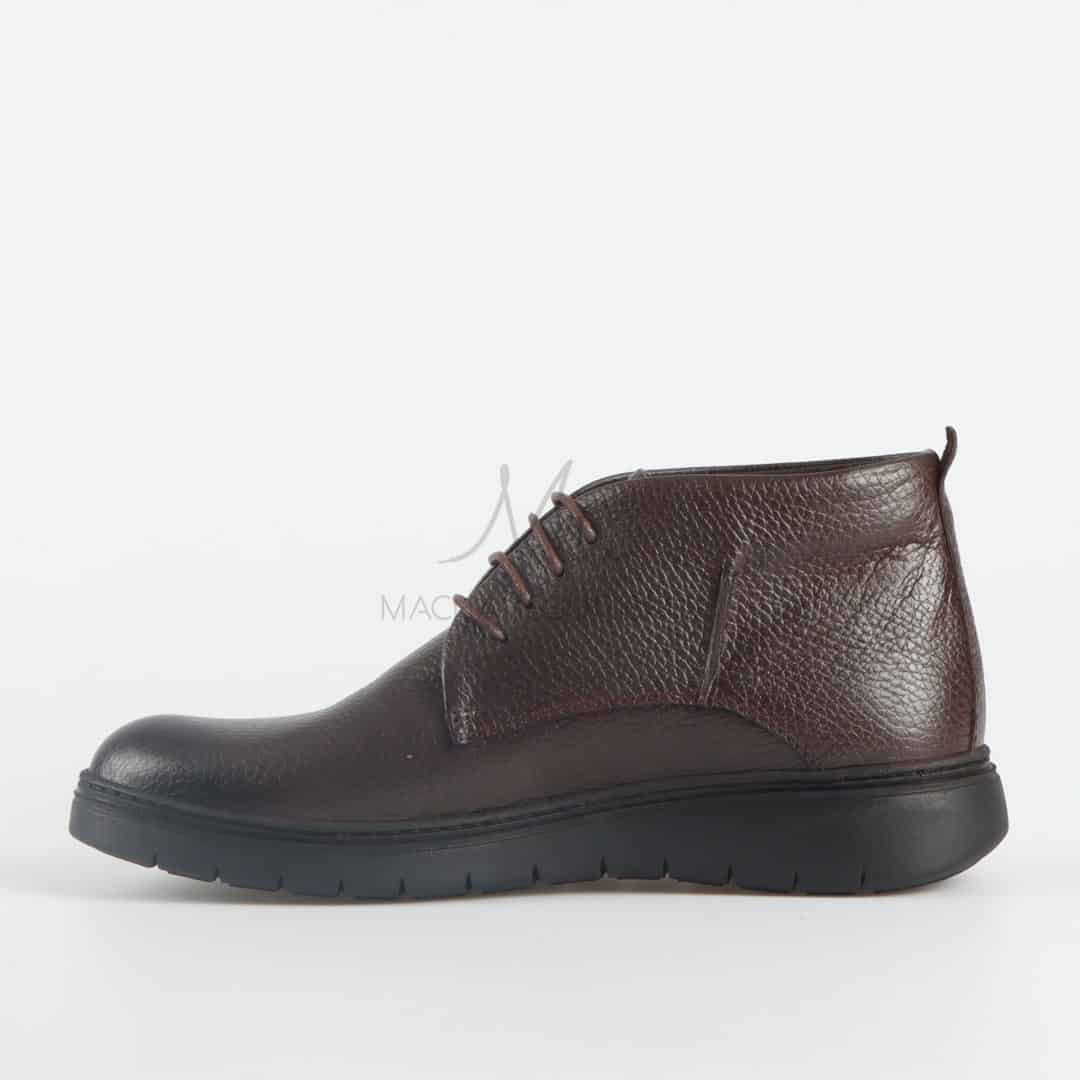 Owen - Boots Hommes en Marron.