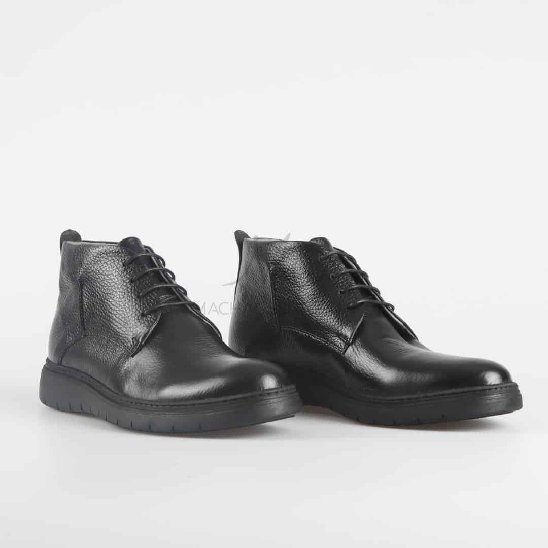 Owen - Boots Hommes en Noir.