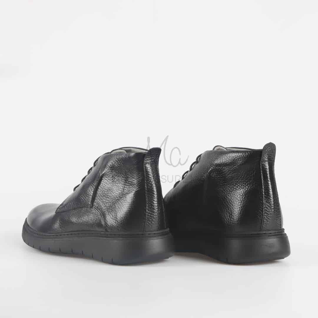Owen - Boots Hommes en Noir.