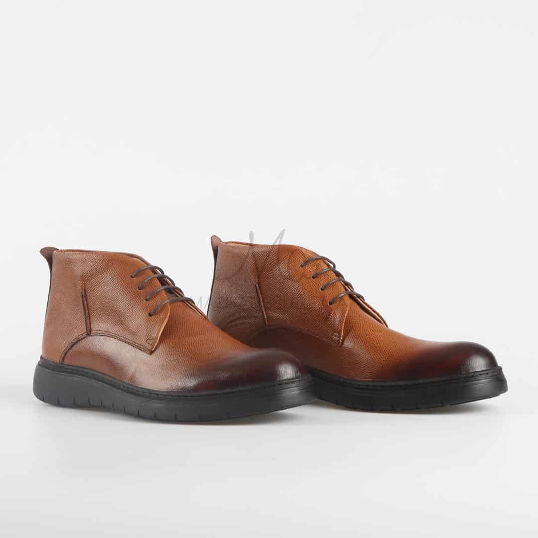 Owen - Boots Hommes en Tabac.