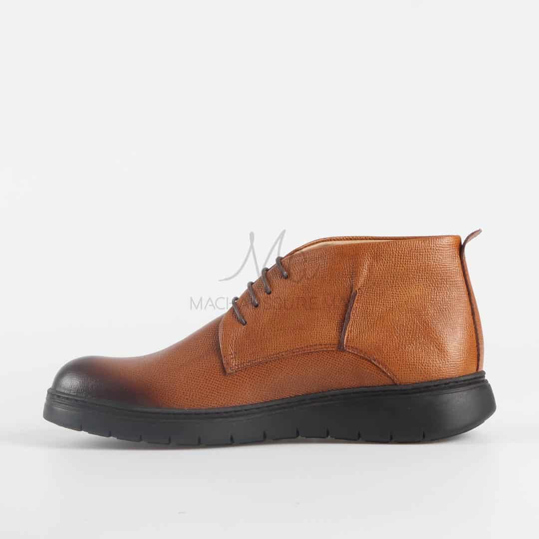 Owen - Boots Hommes en Tabac.