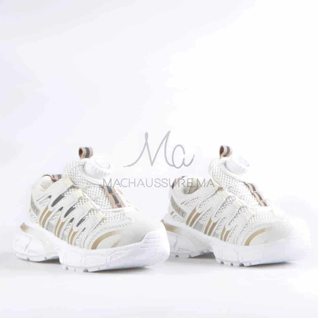 Sonopy - Baskets Respirantes Pour Enfants en Marron.