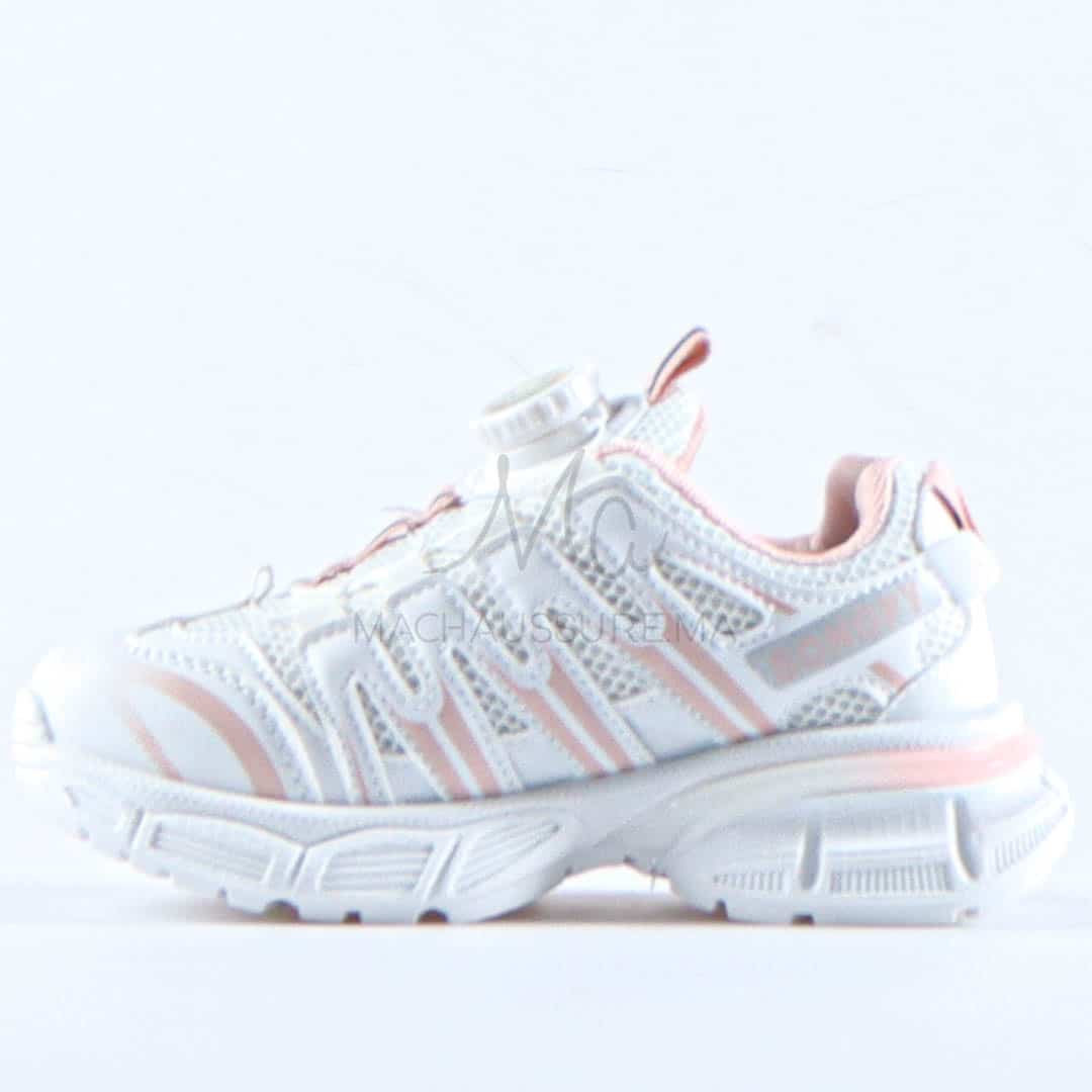 Sonopy - Baskets Respirantes Pour Enfants en Rose.