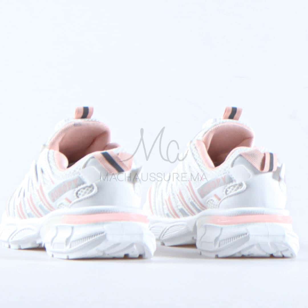 Sonopy - Baskets Respirantes Pour Enfants en Rose.