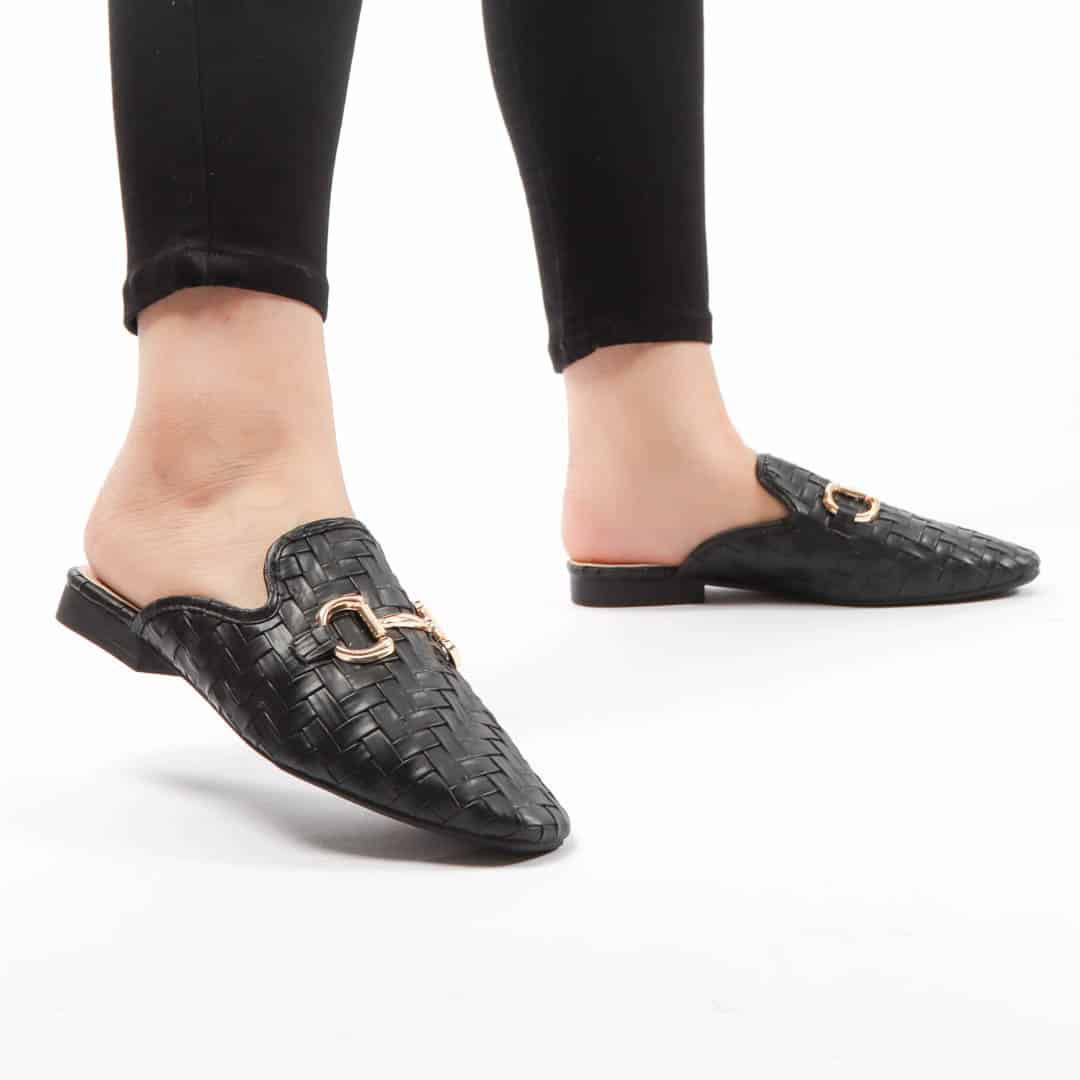 JOSE – Mules Femmes en Noir.