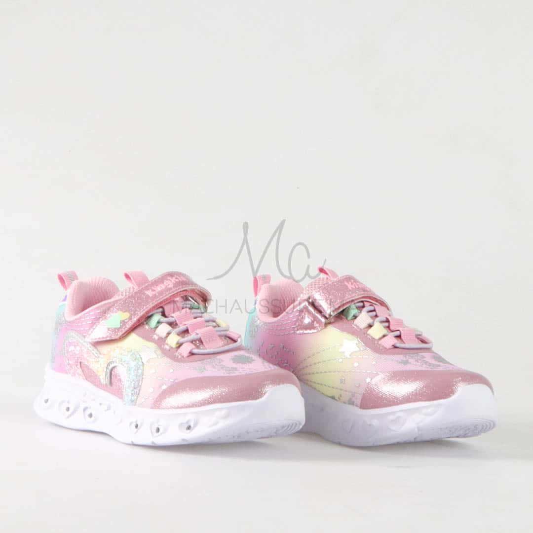 Brady – Baskets fille en Rose.