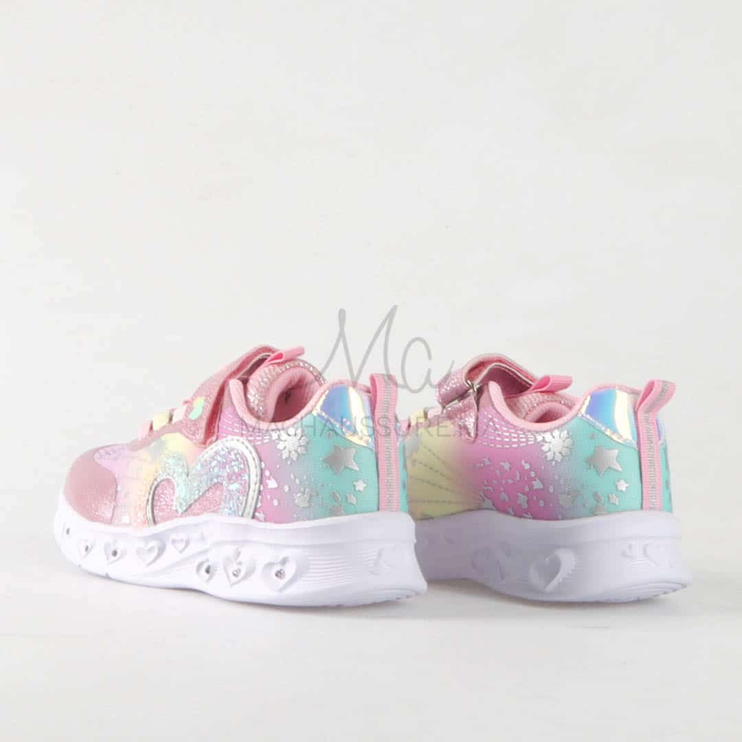 Brady – Baskets fille en Rose.
