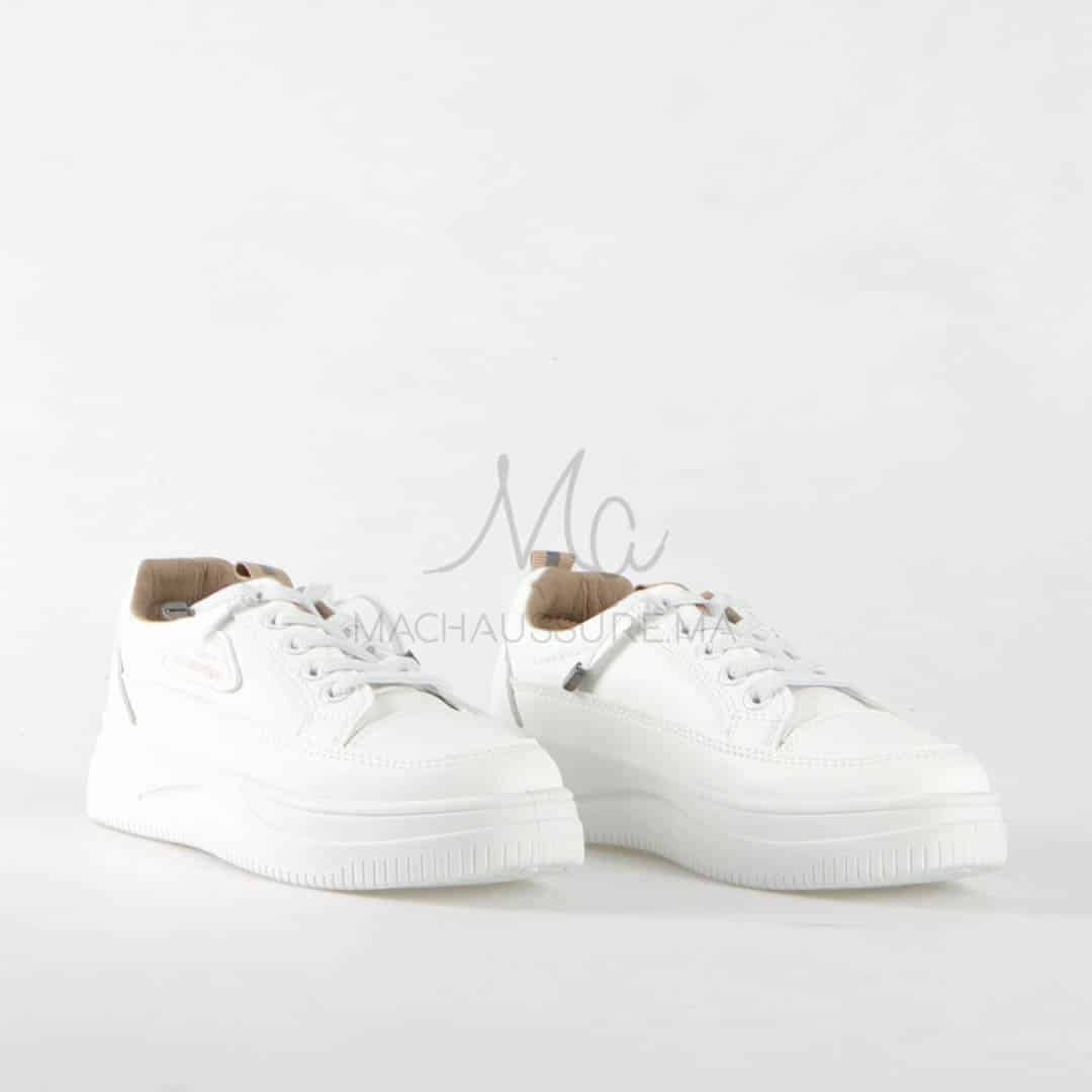 Beleev – Baskets enfants en Kaki.