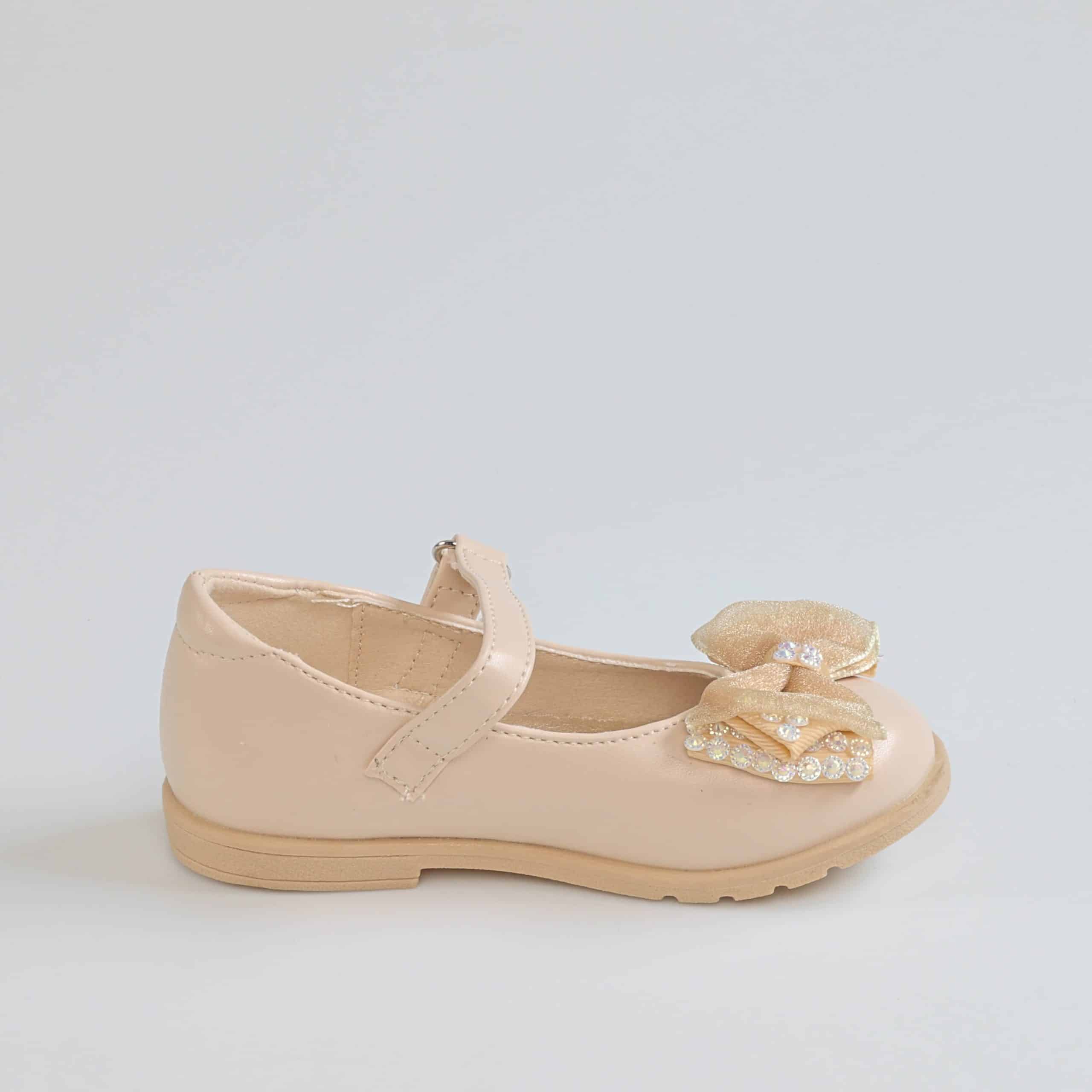 Angelina – Ballerines Fille en Blanc.