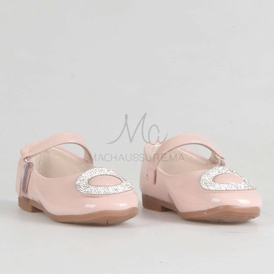 Johana - Ballerines pour fille en Rose.
