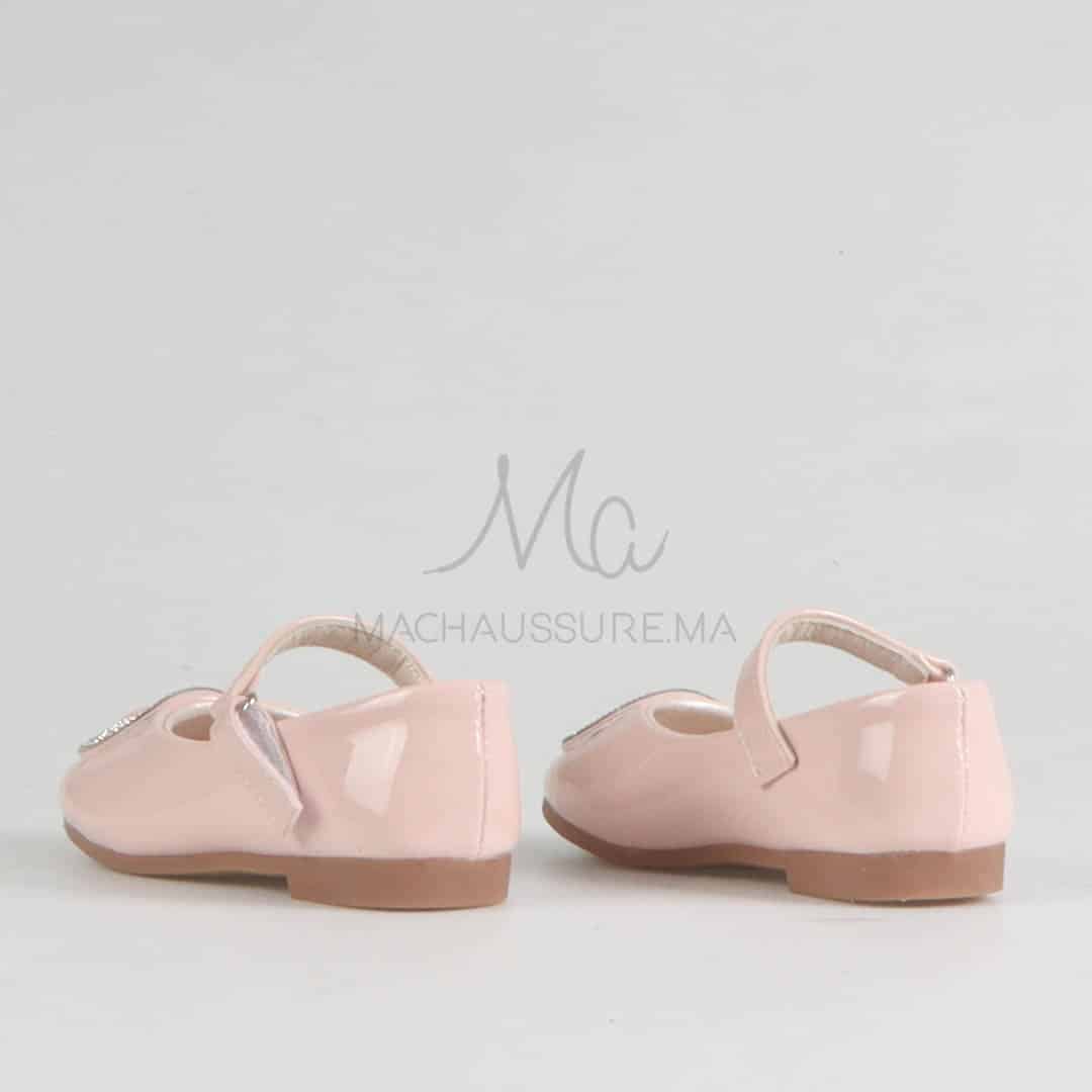 Johana - Ballerines pour fille en Rose.